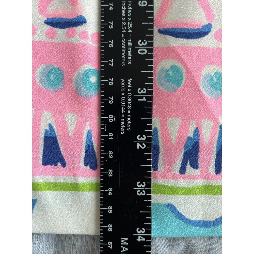 Lilly Pulitzer Narissa Stretch Shift Dress Multi Coco Island Size 6 Pink Cruise - Picture 9 of 12